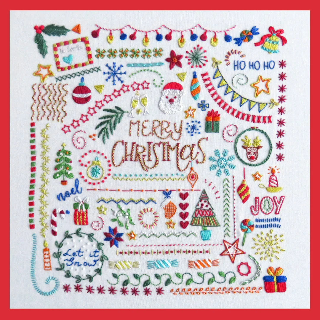 Festive Doodles Template