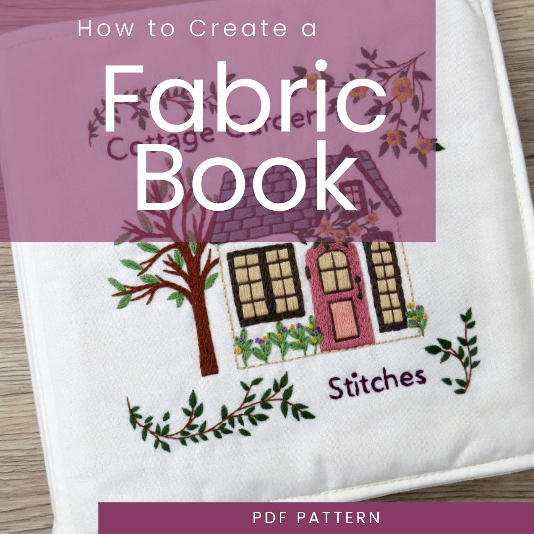 Un Año Inspirado por Voysey Patrón de Bordado PDF Stitch A Long