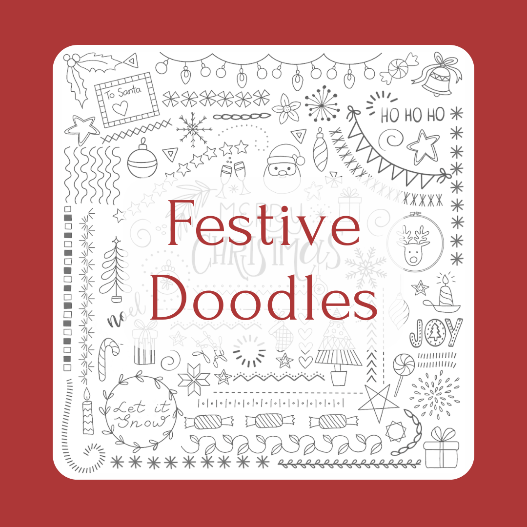 Festive Doodles Template