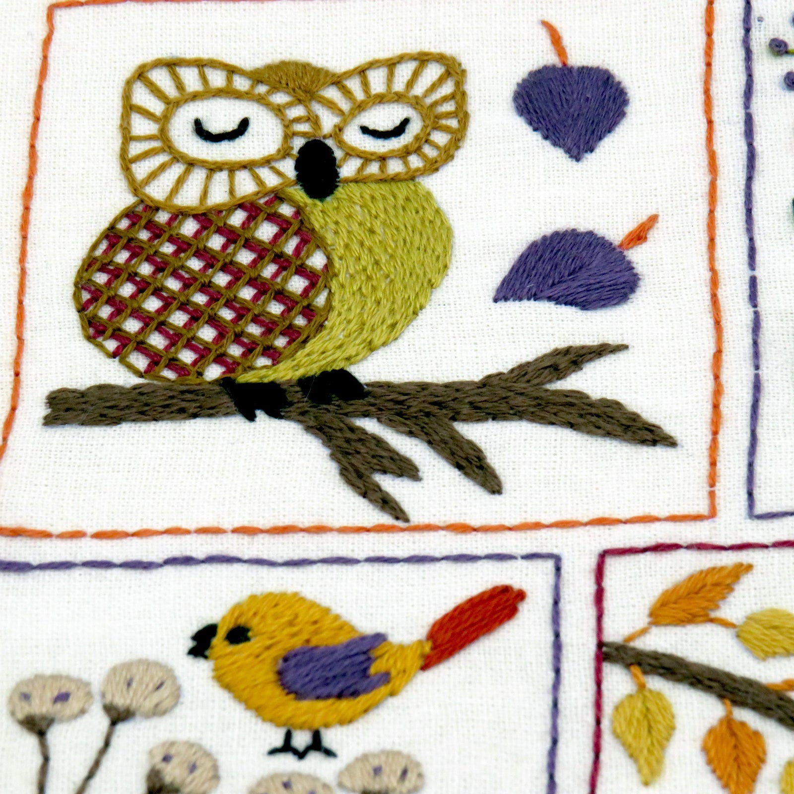 Autumn Splendour Hand Embroidery PDF Pattern
This Autumn Splendour Hand Embroidery Pattern design has been created to capture a real sense of Autumn both with the design elements as well as the colours used.&nbsp;

The Autumn Splendour Hand Embroidery Pattern finished size approx. 7.5 x 7.5inch square version.