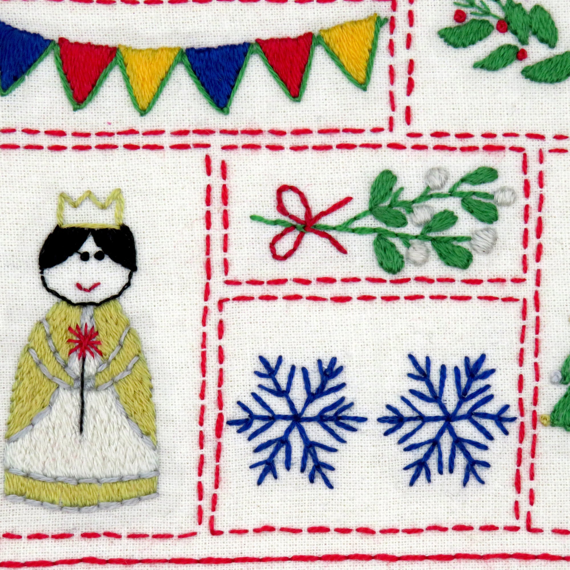 The Christmas Embroidered Advent Calendar Hand Embroidery Kit is the ideal solution, providing a charming and calming way to count down to the big day. Designed for both beginner and experienced stitchers, this Christmas embroidery kit, advent calendar stitch&nbsp;lets you stitch a new Christmas pattern each day, transforming the countdown into a creative ritual that enhances the festive atmosphere at home.