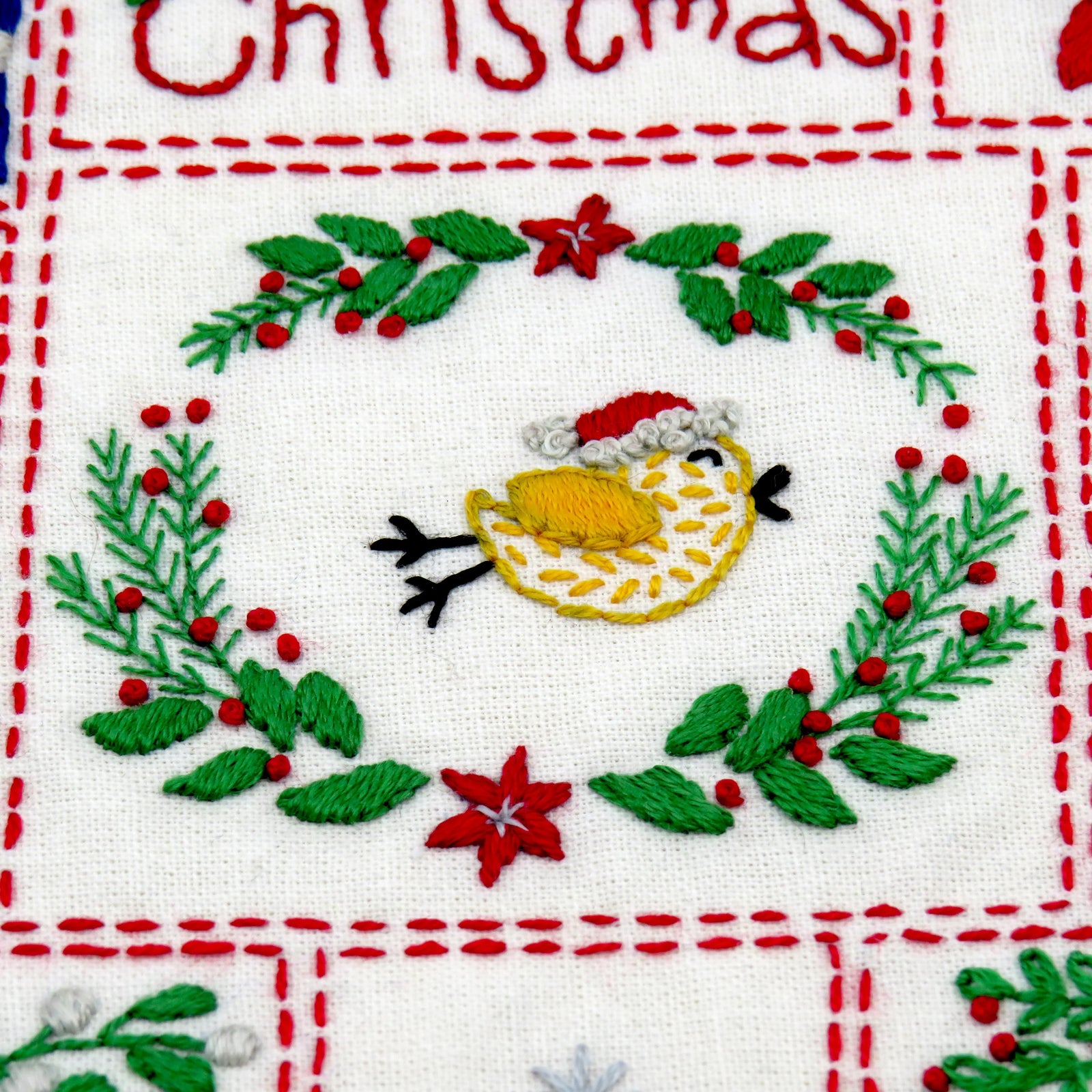 The Christmas Embroidered Advent Calendar Hand Embroidery Kit is the ideal solution, providing a charming and calming way to count down to the big day. Designed for both beginner and experienced stitchers, this Christmas embroidery kit, advent calendar stitch&nbsp;lets you stitch a new Christmas pattern each day, transforming the countdown into a creative ritual that enhances the festive atmosphere at home.