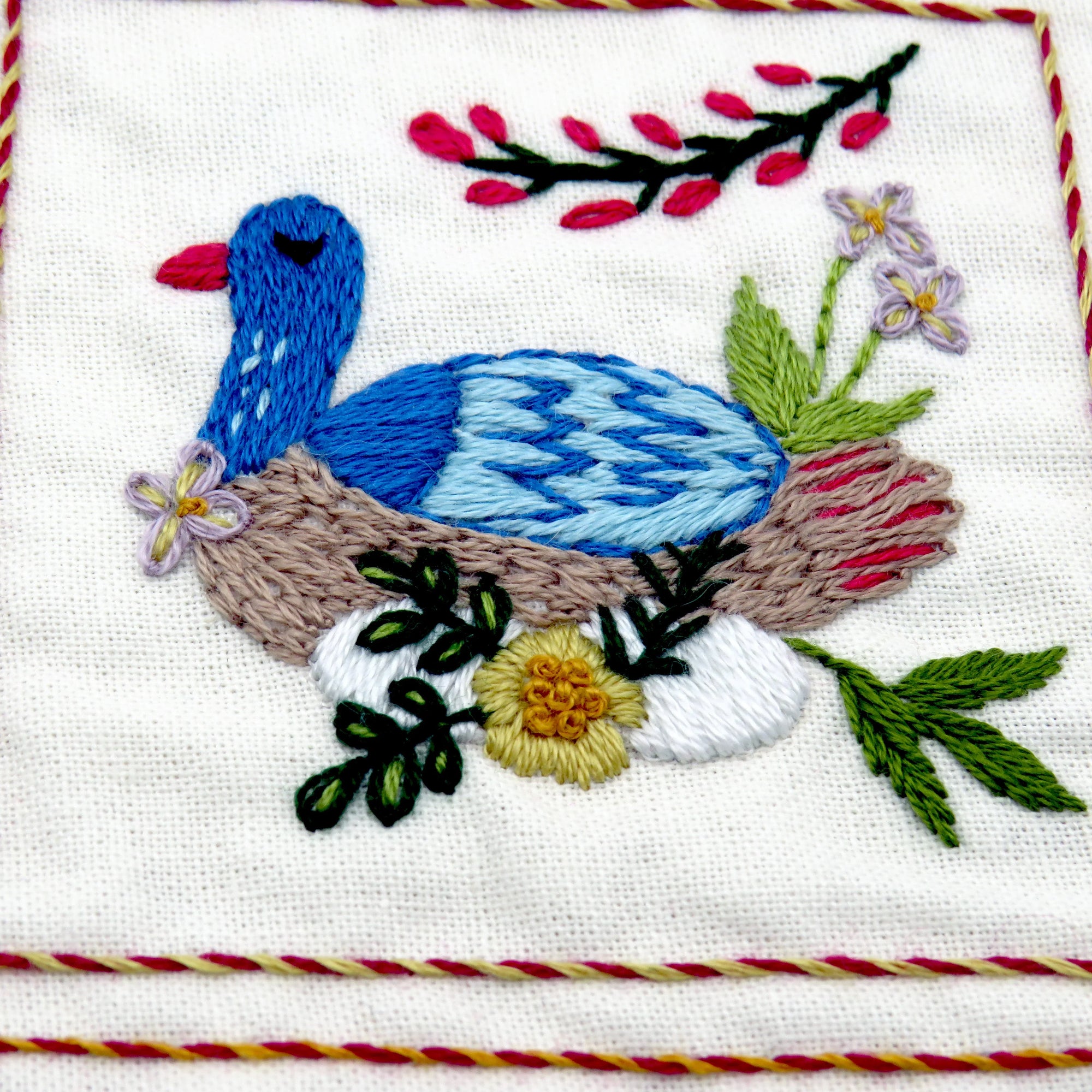 12 days of christmas hand embroidery design