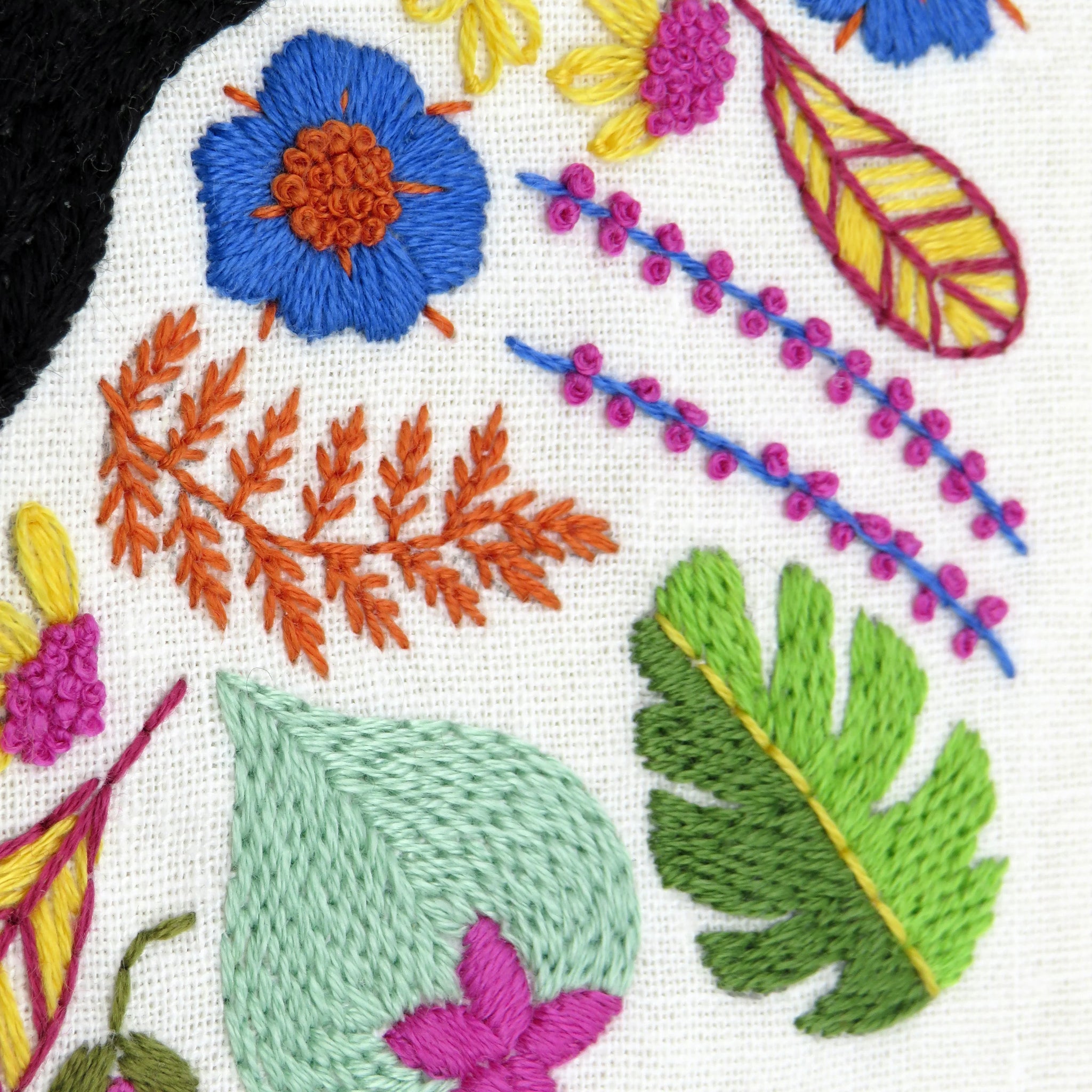 Macaw Parrot Tropical Hand Embroidery PDF Pattern