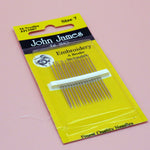 John James Embroidery Needles – Precision Tools for Detailed Needlework