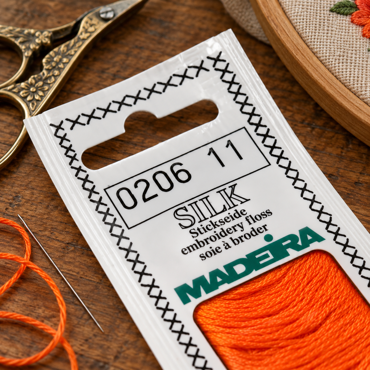 Madeira Silk 6 Strand Floss 5m Col. 0206