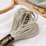 DMC MOULINE Light Effects Silver Thread Skein 8m Col. E168