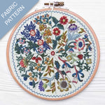 A Year Inspired by William Morris Pre Printed Fabric PLUS PDF Pattern