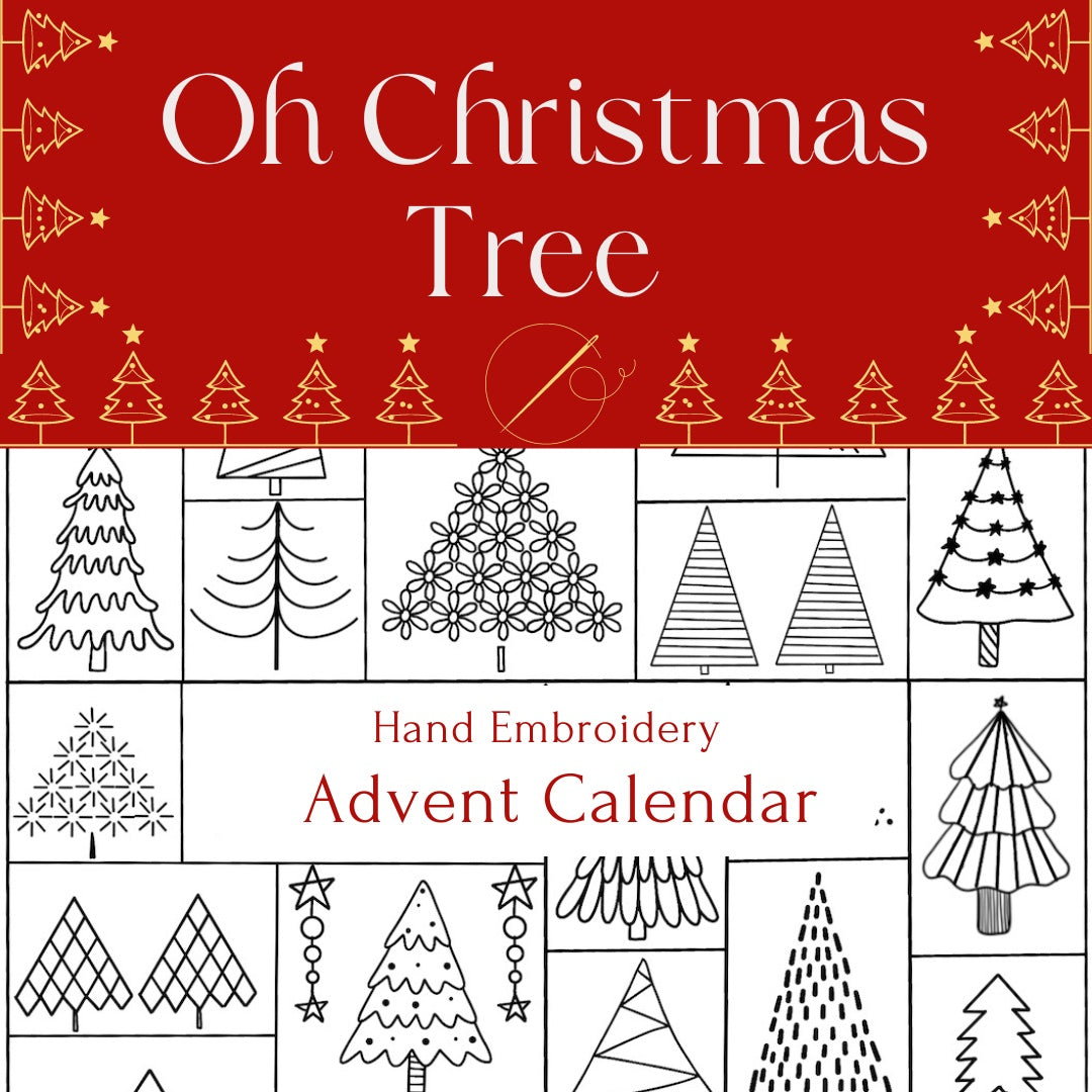 Oh Christmas Tree Advent 2024 PDF Template