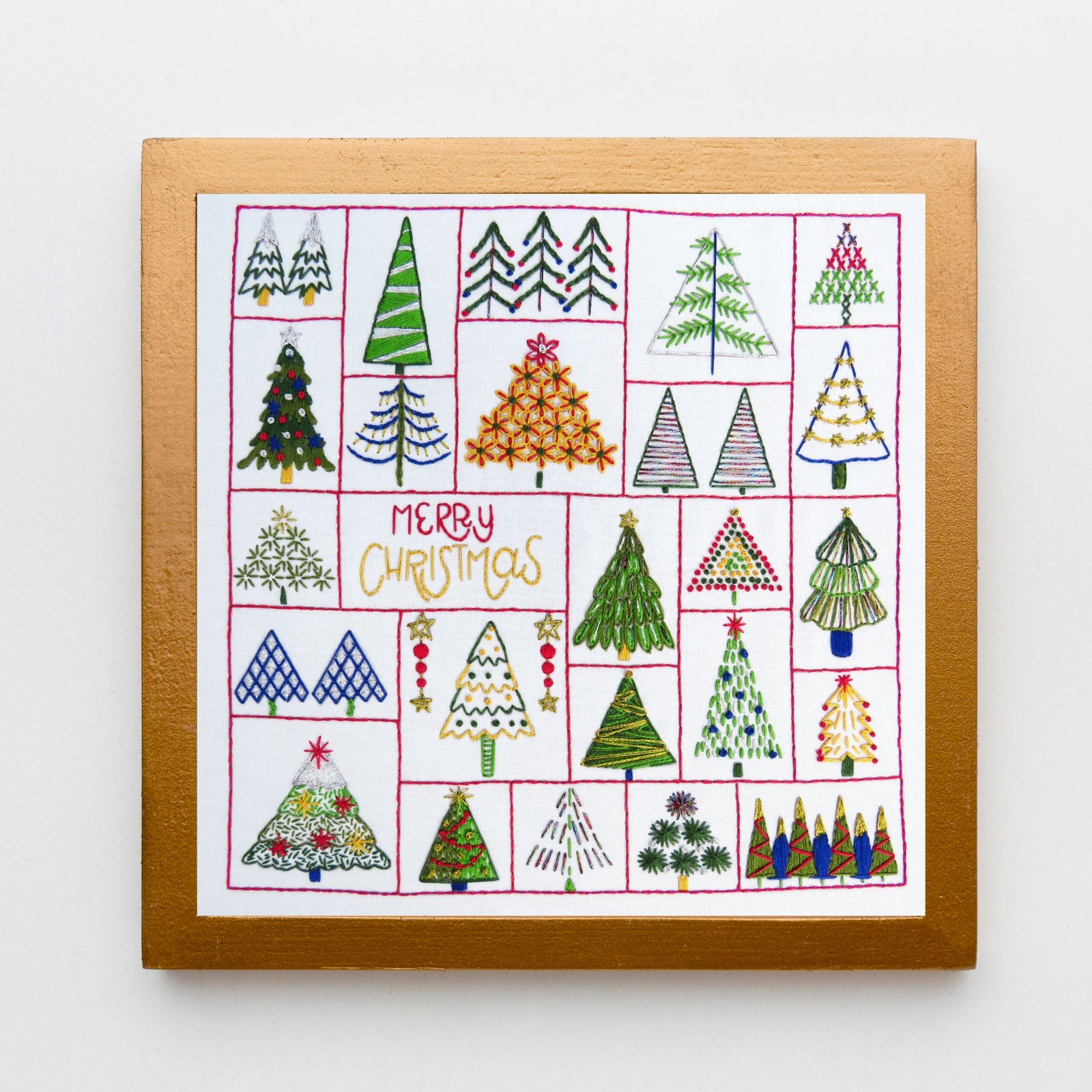 Oh Christmas Tree Embroidery Kit