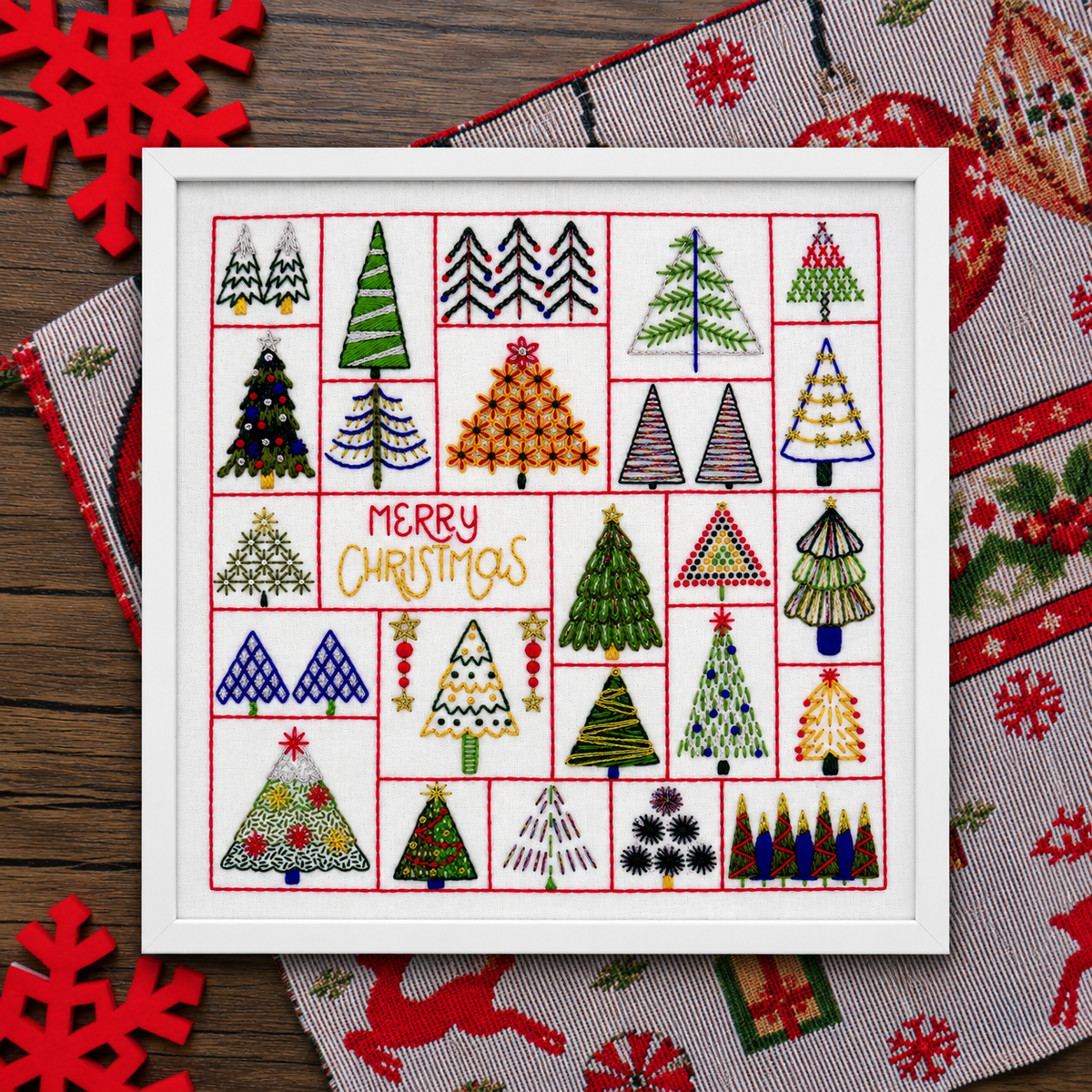 Oh Christmas Tree Hand&nbsp;Embroidery