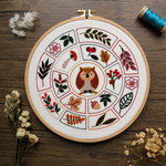 Owls Delight Design Embroidery PDF Beginners Pattern