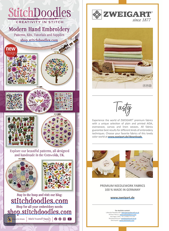 love embroidery featured stitchdoodles advert