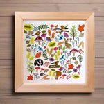 A Walk in the Woods, Pre Printed Embroidery Fabric Panel PLUS PDF Pattern , Pre Printed Fabric Pattern , StitchDoodles , bird embroidery, Embroidery, embroidery hoop, embroidery hoop kit, Embroidery Kit, embroidery kit for adults, embroidery kit fro beginners, embroidery pattern, hand embroidery, hand embroidery fabric, hand embroidery kit, hand embroidery seat frame, modern embroidery kits, nurge embroidery hoop, PDF pattern, Printed Pattern, wildlife embroidery , StitchDoodles , shop.stitchdoodles.com
