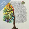 year of tiny leaves, stitch a leaf a day embroidery