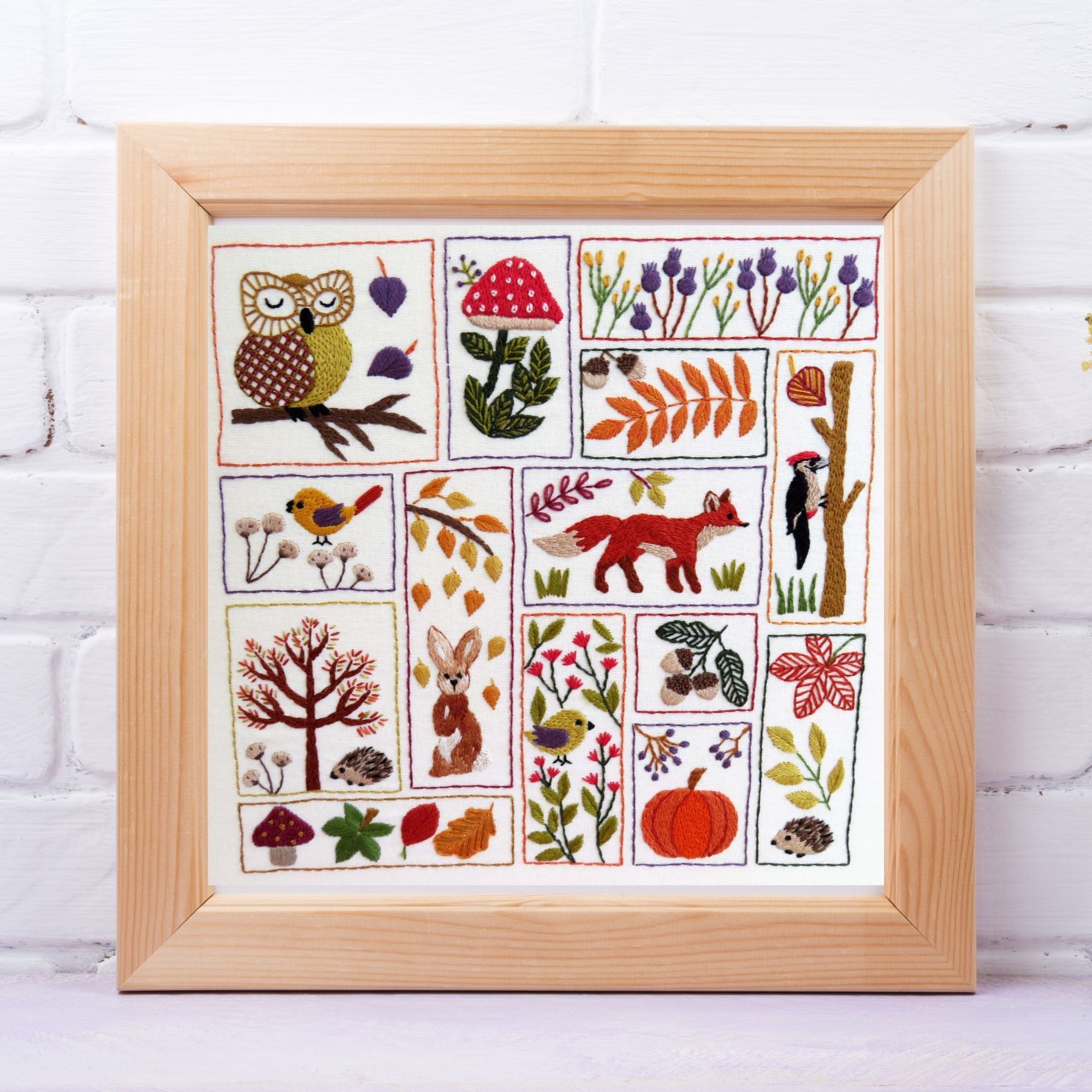 Autumn Splendour Hand Embroidery Pattern