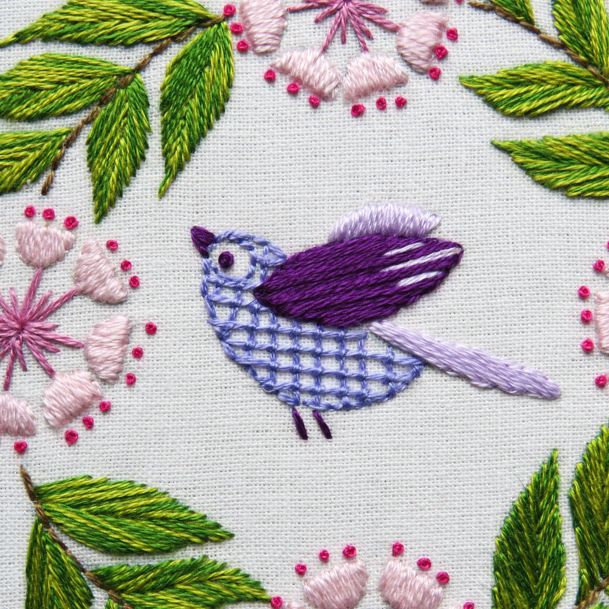 Botanical Bliss Design 12 Hand Embroidery Pattern PDF