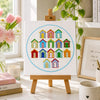 Beach Huts,&nbsp;Pre Printed Embroidery Fabric Pattern,&nbsp;pre-printed on to Beautiful Cotton Fabric

'Beach Huts' is a wonderful design and takes you right back to that lovely holiday at the seaside.This listing is for a Pre Printed Fabric Panel - the design is printed for you on to the fabric ready for you to get stitching straight away. This will be posted to you.