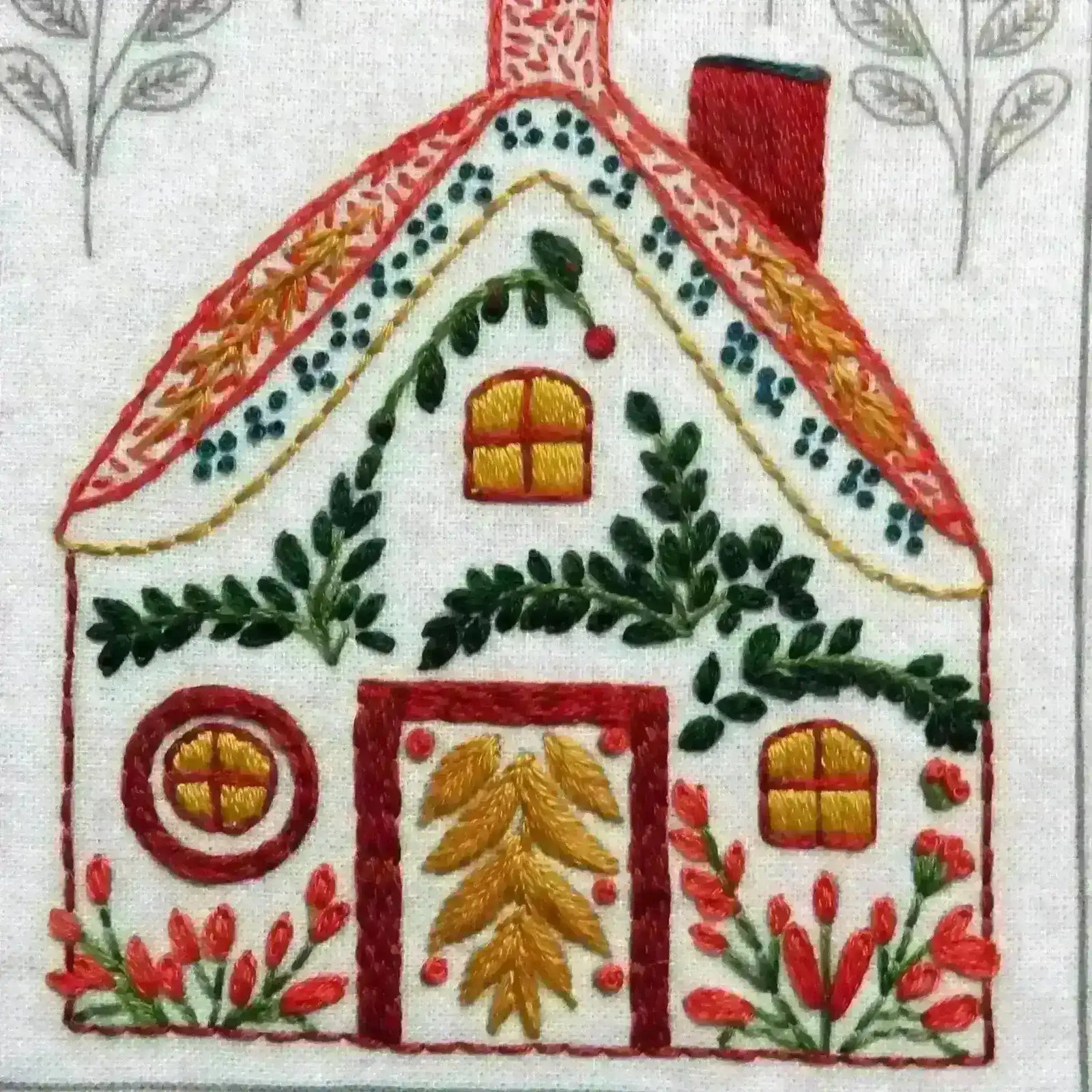 Christmas Folk Embroidery Kit , Hand Embroidery Kit , Thinkific , christmas, christmas advent, Christmas Embroidery, christmas gift, Course, hand embroidery, hand embroidery hoop, hand embroidery kit, hand embroidery pattern, subscriptions, Thinkific , StitchDoodles , shop.stitchdoodles.com