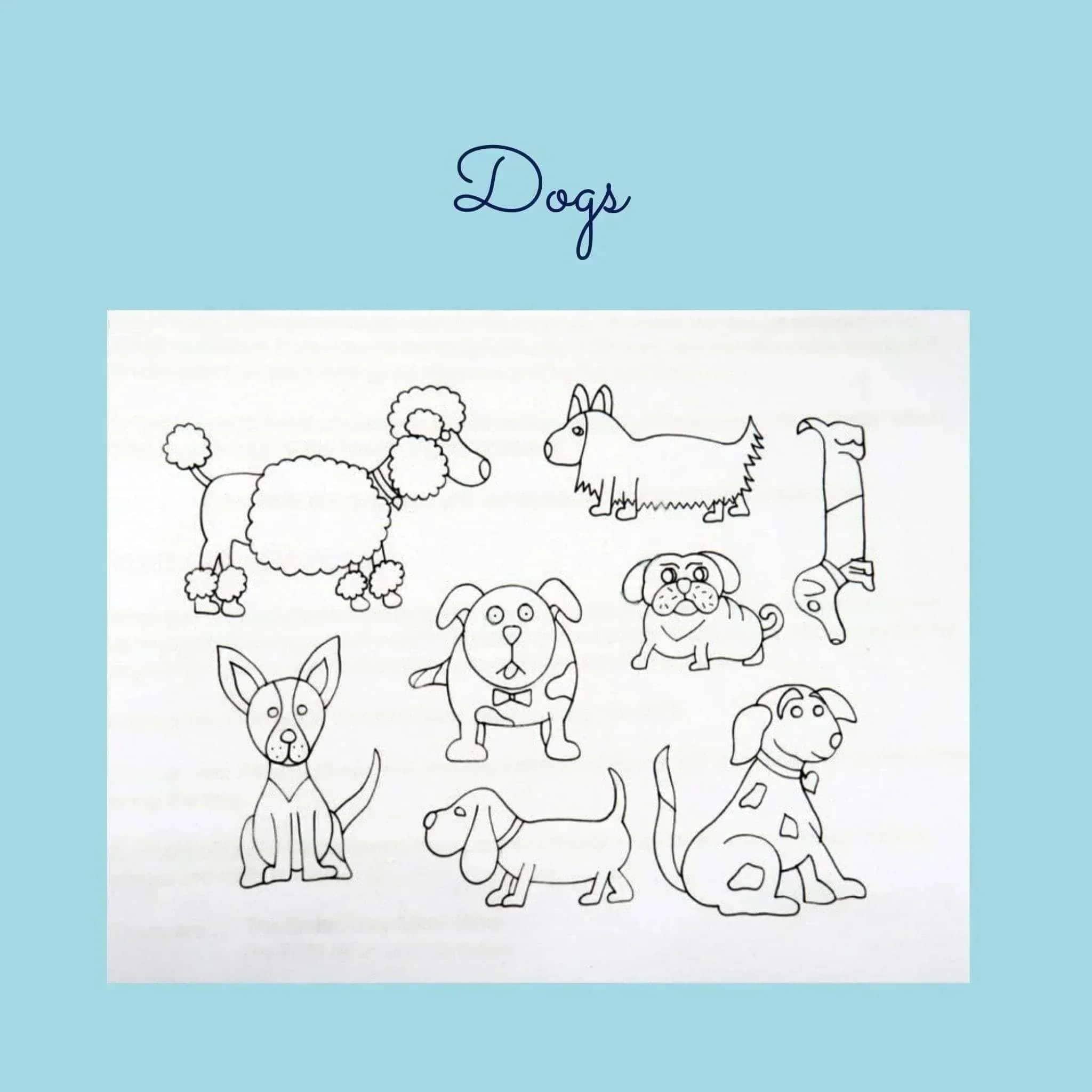 Dog Breeds Hand Embroidery Template , PDF Download , StitchDoodles , Embroidery, embroidery hoop, embroidery hoop kit, embroidery kits for adults, embroidery kits for beginners, embroidery pattern, hand embroidery, hand embroidery fabric, hand embroidery seat frame, modern embroidery kits, nurge embroidery hoop, PDF pattern, Printed Pattern, unique embroidery kits , StitchDoodles , shop.stitchdoodles.com