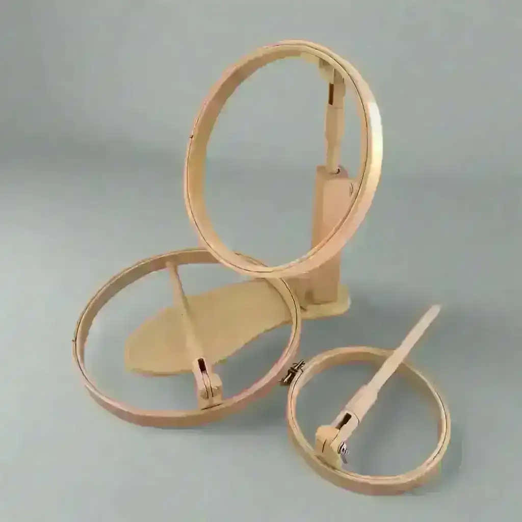 Elbesee Embroidery Seat Stand with 3 hoops , , Elbesee , , StitchDoodles , shop.stitchdoodles.com