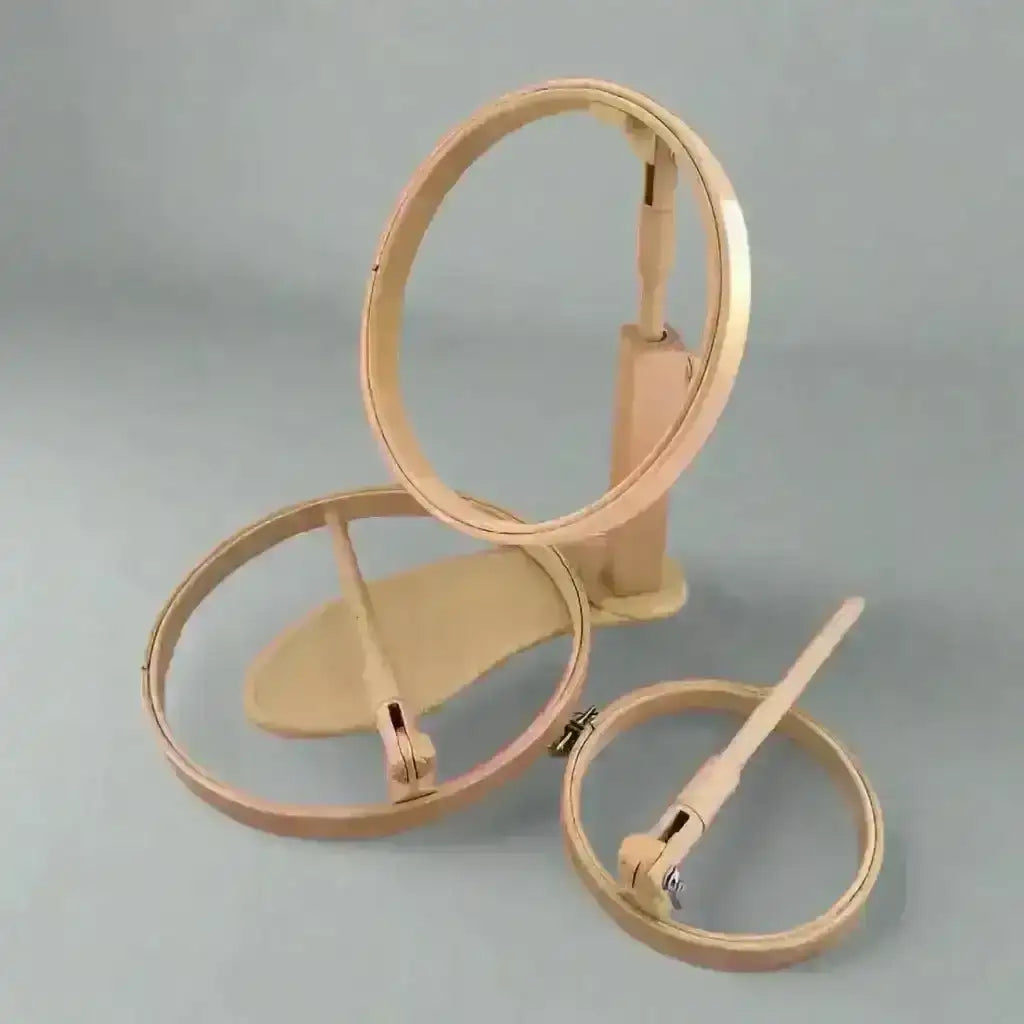 Elbesee Embroidery Seat Stand with 3 hoops , , Elbesee , , StitchDoodles , shop.stitchdoodles.com