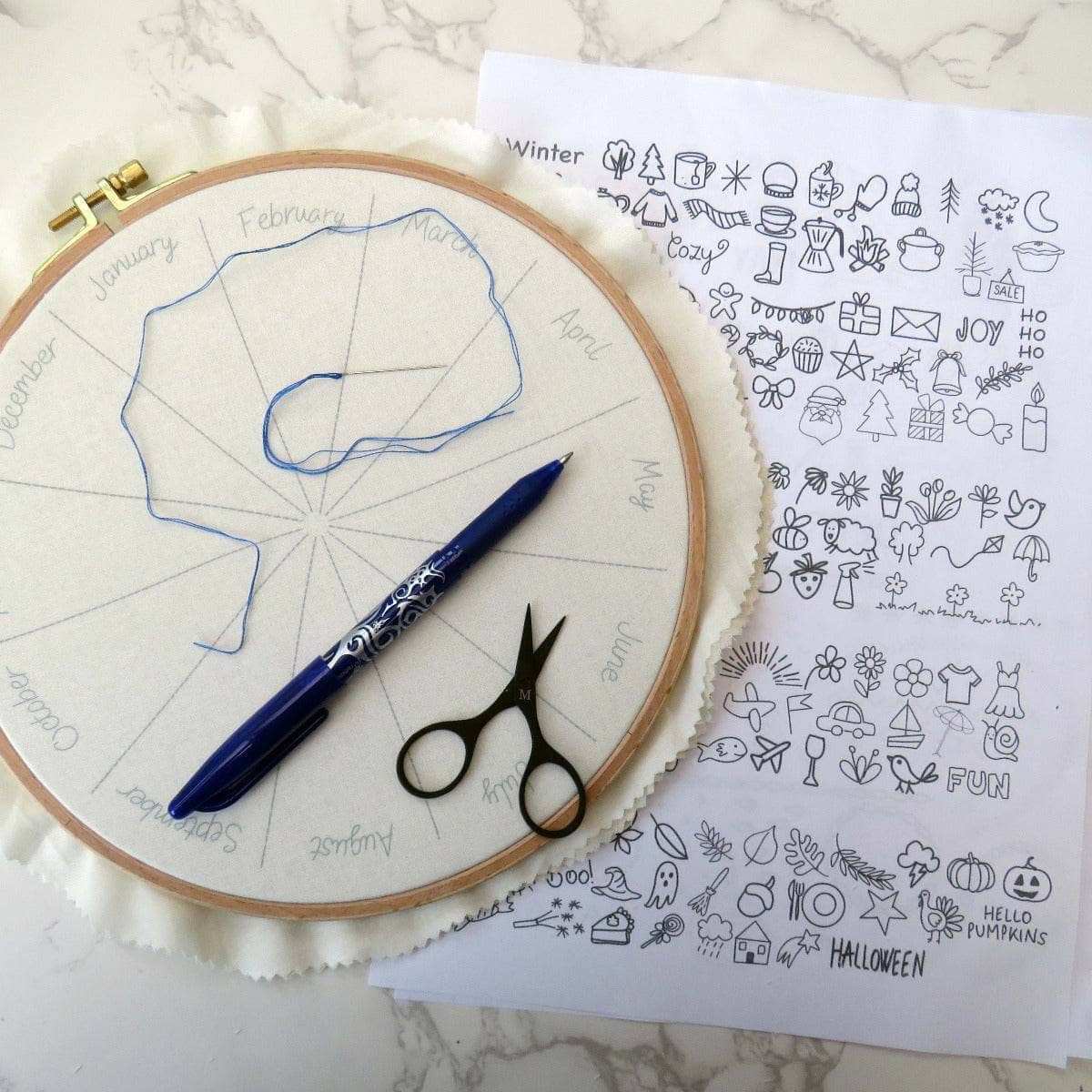 This Embroidery Journal Hand Embroidery Kit has been designed so you have everything you need to get started on this journey