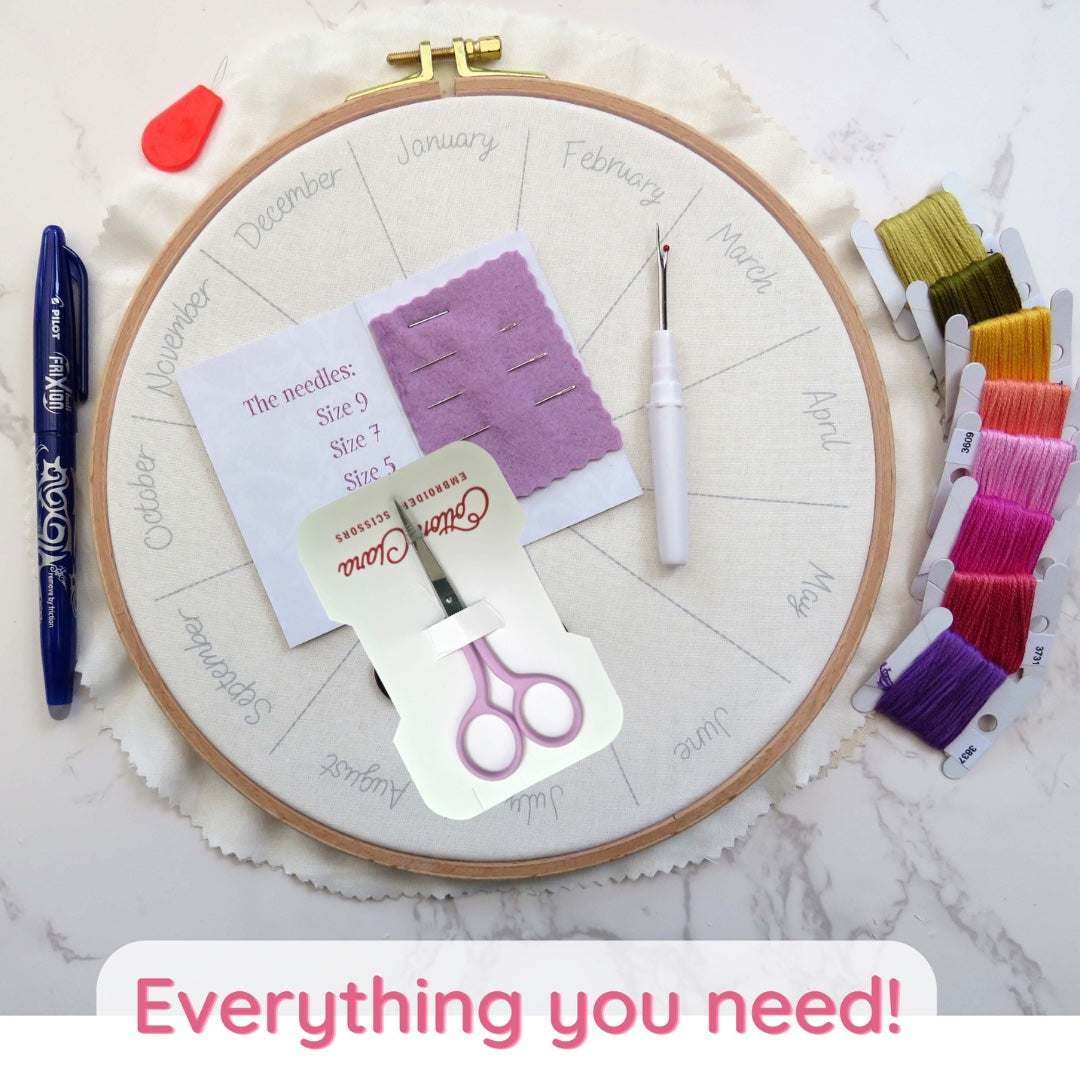 Embroidery Journal Complete Starter Kit