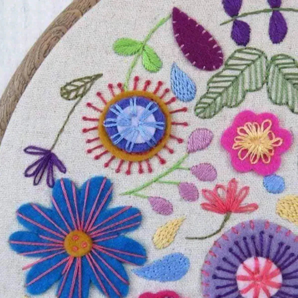 Enchanted Garden, Hand Embroidery Pattern , PDF Download , StitchDoodles , Embroidery, embroidery hoop, embroidery hoop kit, embroidery kits for adults, embroidery kits for beginners, embroidery pattern, flower embroidery, hand embroidery fabric, hand embroidery seat frame, modern embroidery kits, nurge embroidery hoop, Printed Pattern, unique embroidery kits , StitchDoodles , shop.stitchdoodles.com