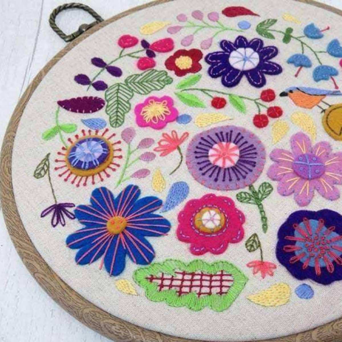 Enchanted Garden, Hand Embroidery Pattern , PDF Download , StitchDoodles , Embroidery, embroidery hoop, embroidery hoop kit, embroidery kits for adults, embroidery kits for beginners, embroidery pattern, flower embroidery, hand embroidery fabric, hand embroidery seat frame, modern embroidery kits, nurge embroidery hoop, Printed Pattern, unique embroidery kits , StitchDoodles , shop.stitchdoodles.com