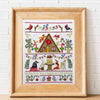 Festive Forest Hand Embroidery Kit , Embroidery Kit , StitchDoodles , bird embroidery, Embroidery, embroidery hoop, embroidery hoop kit, embroidery kits for adults, embroidery kits for beginners, embroidery pattern, forest embroidery, hand embroidery, hand embroidery fabric, hand embroidery kit, hand embroidery seat frame, hand embroidery thread, modern embroidery kits, nurge embroidery hoop, Printed Pattern, unique embroidery kits, wildlife embroidery , StitchDoodles , shop.stitchdoodles.com