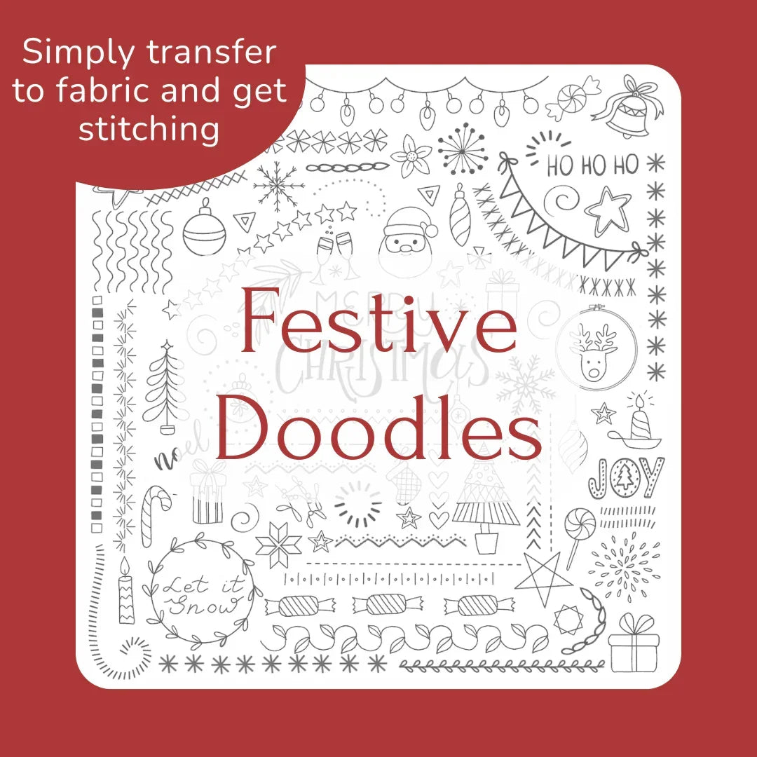Festive Doodles Template