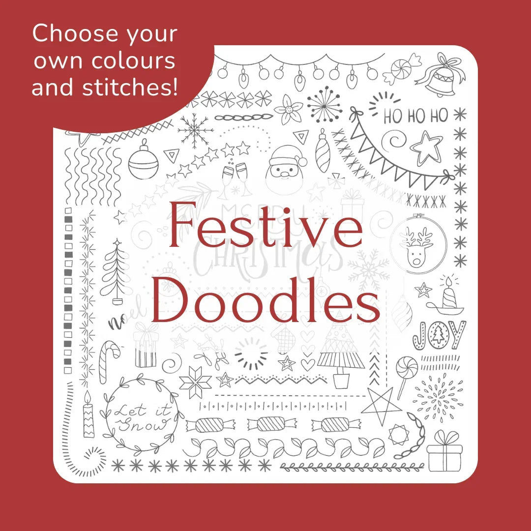 Festive Doodles Template