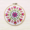 Florally, Floral Hand Embroidery Pattern , PDF Download , StitchDoodles , embroidery hoop kit, embroidery kits for adults, embroidery kits for beginners, flower embroidery, hand embroidery, modern embroidery kits, PDF pattern, unique embroidery kits , StitchDoodles , shop.stitchdoodles.com