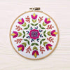 Florally, Floral Hand Embroidery Pattern , PDF Download , StitchDoodles , embroidery hoop kit, embroidery kits for adults, embroidery kits for beginners, flower embroidery, hand embroidery, modern embroidery kits, PDF pattern, unique embroidery kits , StitchDoodles , shop.stitchdoodles.com