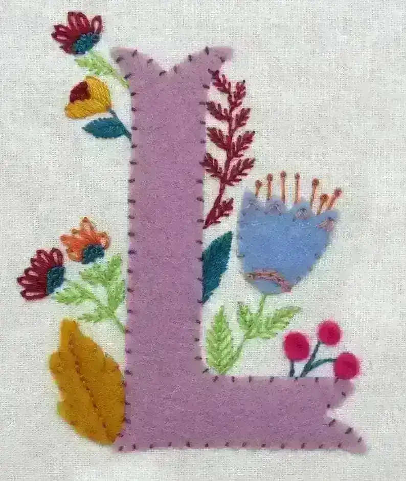 Folk Floral 'LOVE' PDF Pattern , PDF Download , StitchDoodles , embroidery hoop kit, embroidery kits for adults, embroidery kits for beginners, hand embroidery, modern embroidery kits, PDF pattern, unique embroidery kits , StitchDoodles , shop.stitchdoodles.com