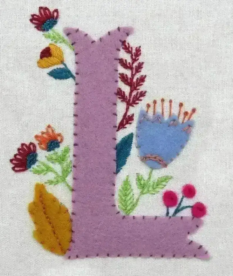 Folk Floral 'LOVE' PDF Pattern , PDF Download , StitchDoodles , embroidery hoop kit, embroidery kits for adults, embroidery kits for beginners, hand embroidery, modern embroidery kits, PDF pattern, unique embroidery kits , StitchDoodles , shop.stitchdoodles.com