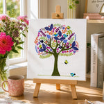 This modern Folk Tree Stitchery, Hand Embroidery Kit is so much fun to stitch. It incorporates a variety of simple stitches along with lots of colour and inspiration.