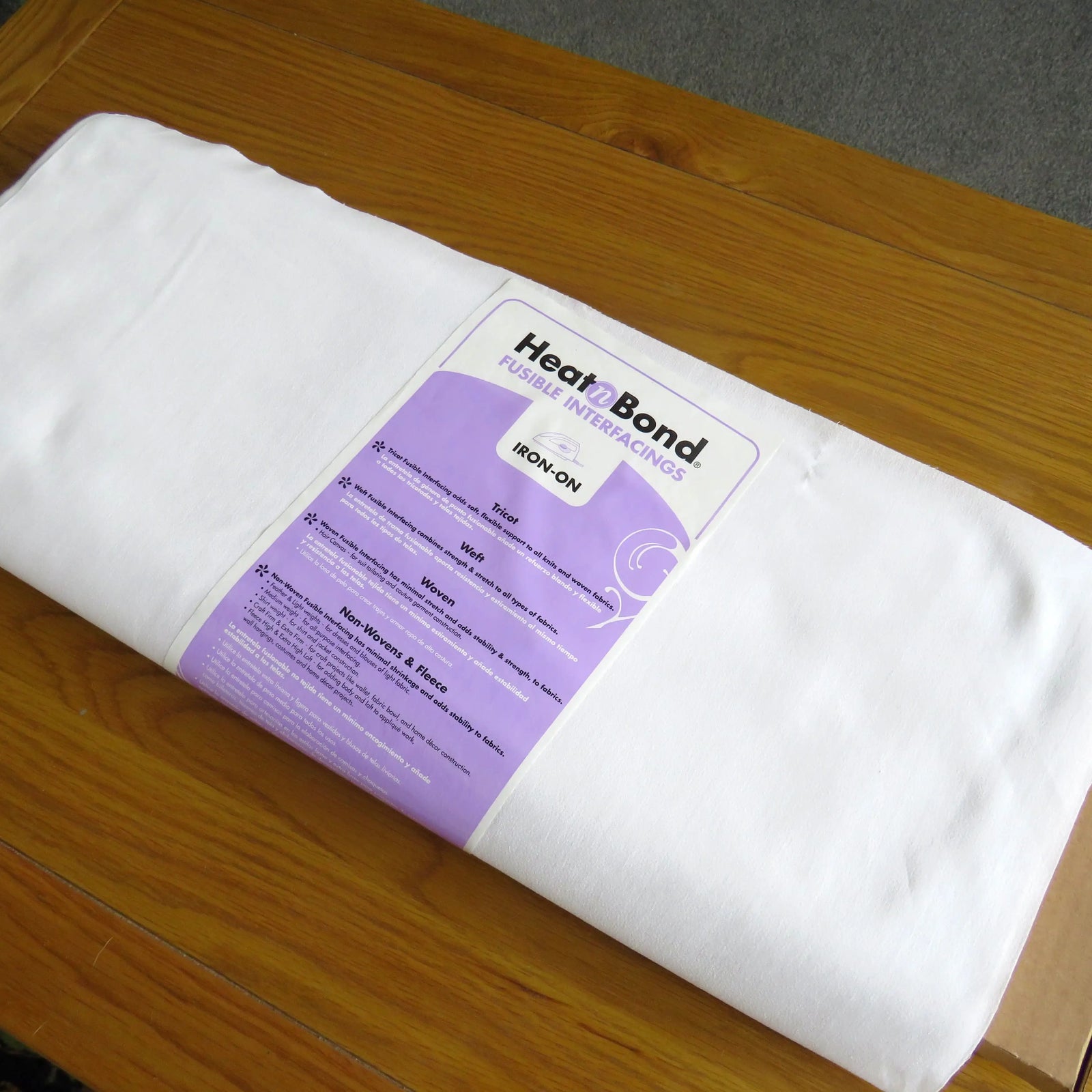 HeatnBond soft woven fusible interfacing