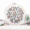 Merry Moose Christmas Hand Embroidery Pattern , PDF Download , StitchDoodles , christmas, embroidery hoop kit, embroidery kit for adults, embroidery kit for beginers, embroidery kits for beginners, embroidery pattern, hand embroidery, PDF pattern , StitchDoodles , shop.stitchdoodles.com