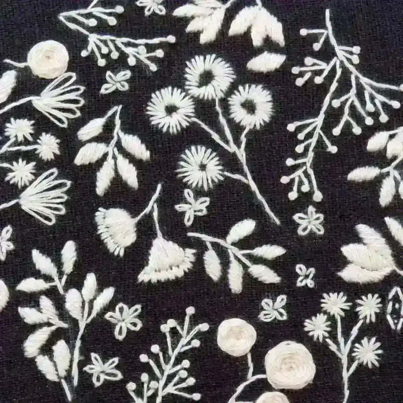 Night Blooming, Hand Embroidery Pattern , PDF Download , StitchDoodles , embroidery hoop kit, embroidery kit for adults, embroidery kit for beginers, embroidery kits for beginners, hand embroidery, PDF pattern , StitchDoodles , shop.stitchdoodles.com