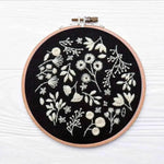 Night Blooming, Hand Embroidery Pattern , PDF Download , StitchDoodles , embroidery hoop kit, embroidery kit for adults, embroidery kit for beginers, embroidery kits for beginners, hand embroidery, PDF pattern , StitchDoodles , shop.stitchdoodles.com