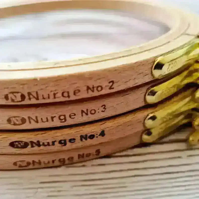 Nurge Embroidery Hoops are a wonderful high quality hoop , Embroidery Supplies , Nurge , embroidery hoop kit, embroidery kit for adults, embroidery kit for beginers, hand embroidery, hand embroidery hoop, nurge, nurge embroidery hoop, nurge hoop, nurge hoops , StitchDoodles , shop.stitchdoodles.com