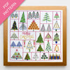 Oh Christmas Tree Embroidery PDF Pattern