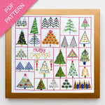 Oh Christmas Tree Embroidery PDF Pattern