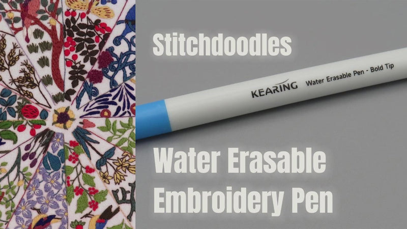 Kearing Water Erasable Pen for Hand Embroidery