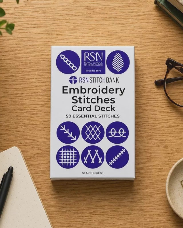 RSN STITCHBANK: The Embroidery Stitches Card Deck