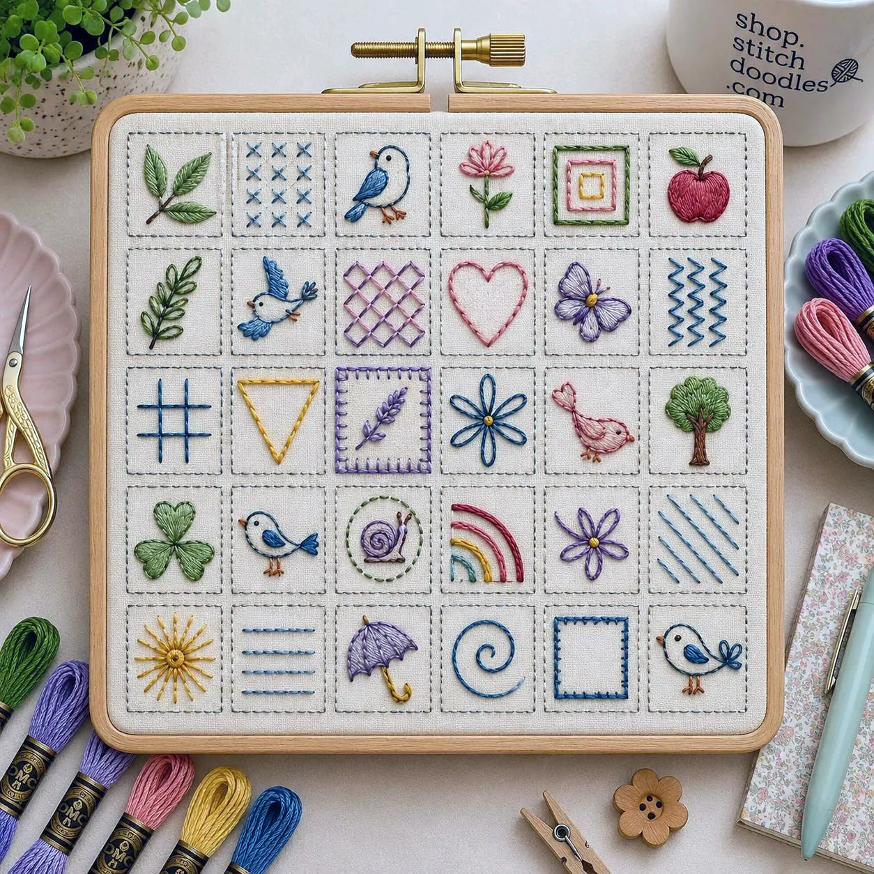 stitch sampler