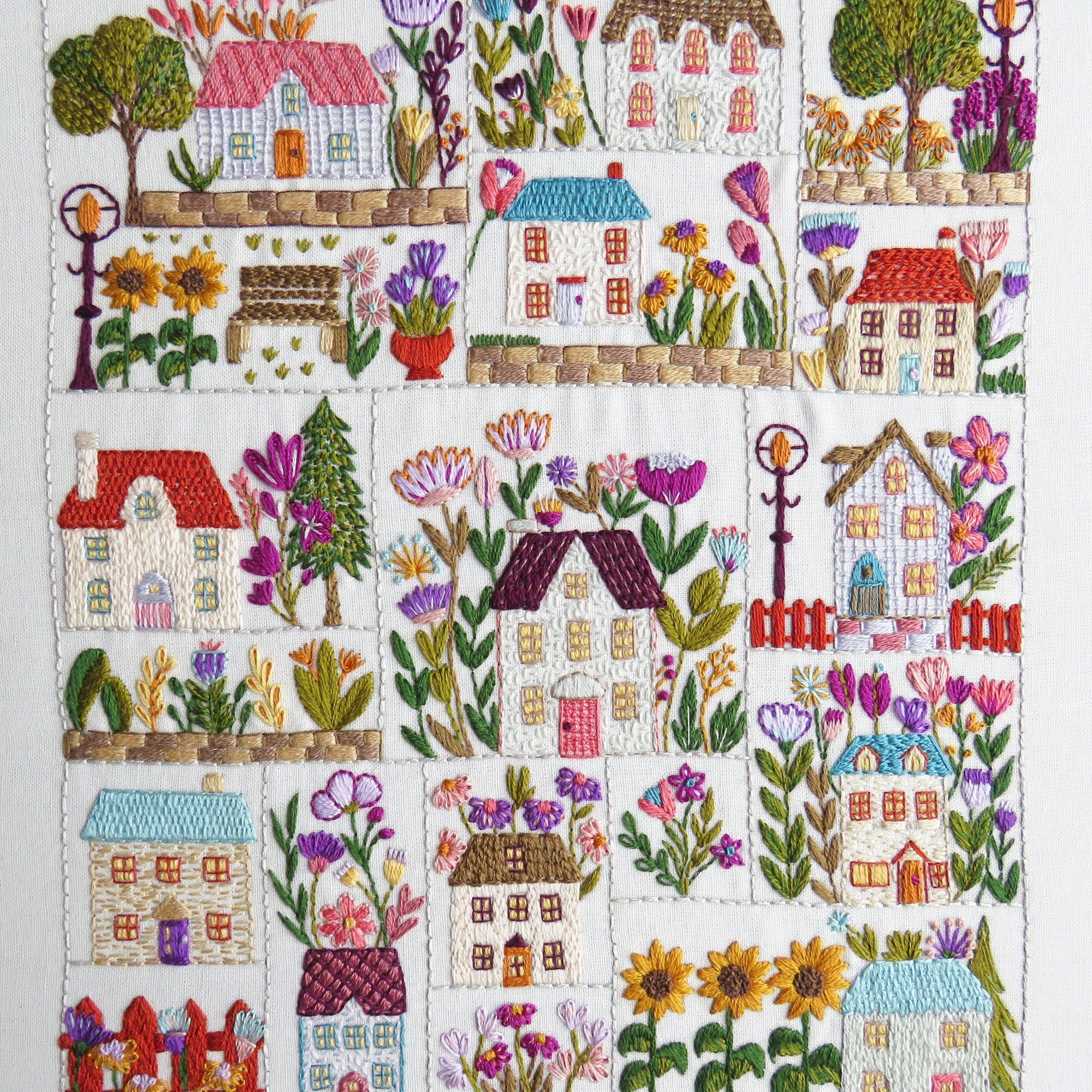 Village in Bloom SAL Template