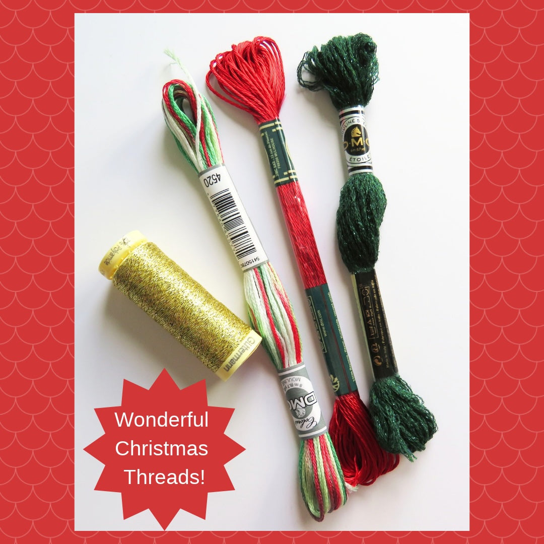 Merry Little Stitches Christmas Advent Hand Embroidery Kit